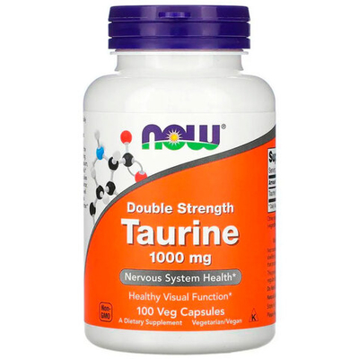 NOW Taurine 1000 мг. (100 капс.) [M]