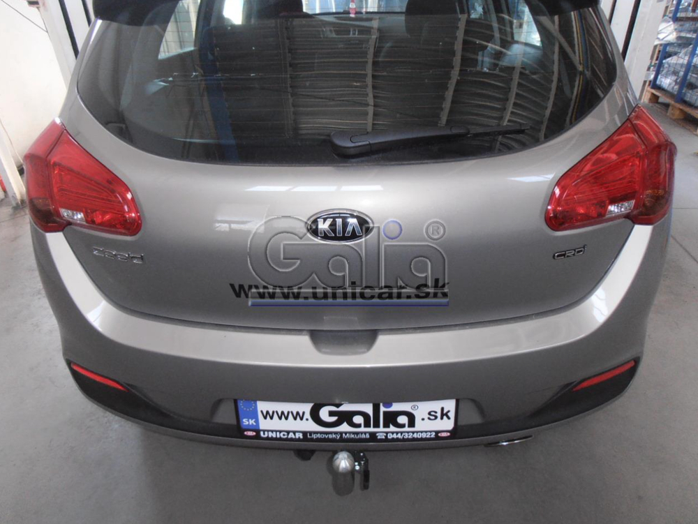 Фаркоп оцинкованный Galia H086C для Hyundai i30 хетчбек 2012-, Kia Ceed хетчбек 2012-(паспорт и сертификат в комплекте)(без электрики)