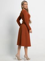 Платье Парижанка НЬЮ (терракотовое) П15067-10М LT Collection