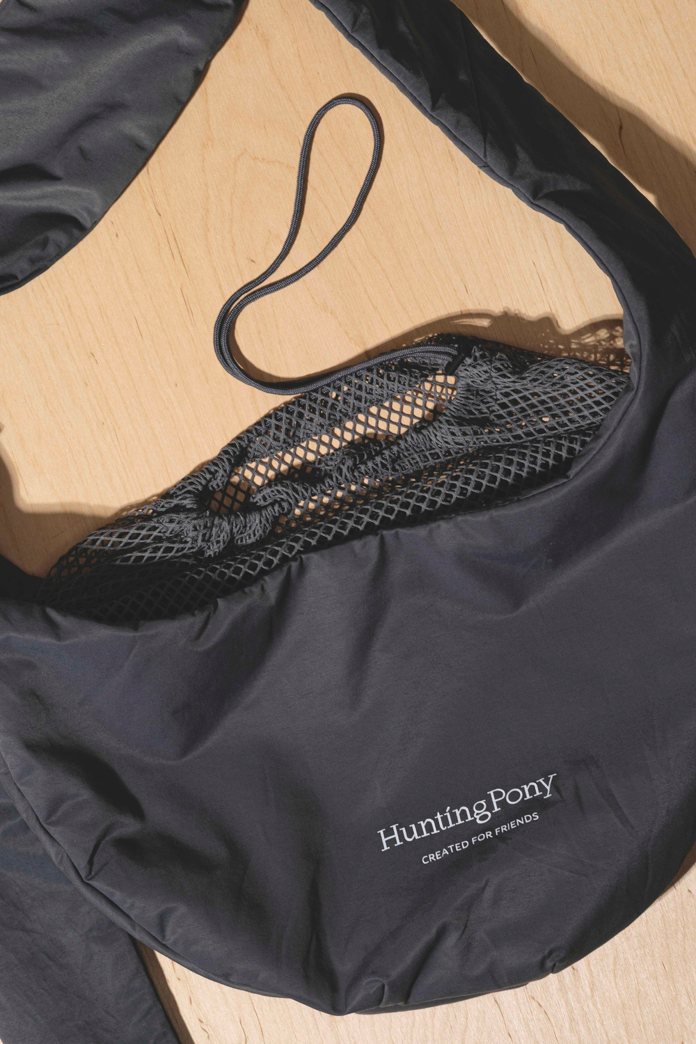 Сумка-слинг "Пони-Кенгурони" Графит