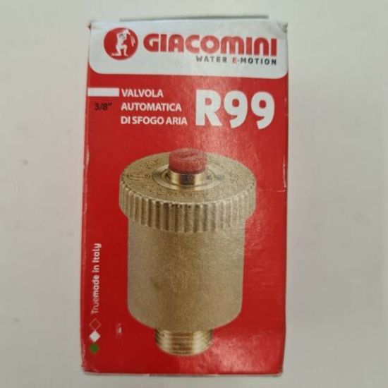 Воздухоотводчик автоматический Giacomini R99 1/2" (R99Y003)