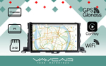 Магнитола для Toyota Highlander 2013-2020 - Vaycar VA77-0467 на Android 13, 8-ядер, 2Гб-32Гб, 4G SIM-слот