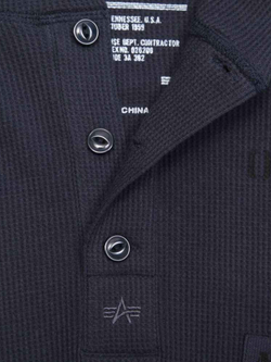 Толстовка Alpha Industries Langdon (т. синяя - r.blue)