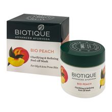 Biotique Отшелушивающая маска-пленка Био Персик Clarifying &amp; Refining Peel-off Mask 50 гр