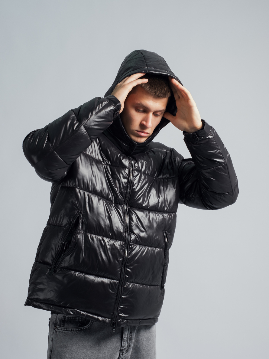 Куртка Moncler #368 (черн.)