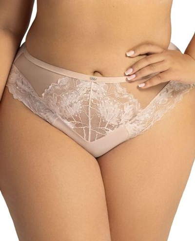 Трусики-бразилиана Fiesta (Размер: M) (Цвет: пудровый)