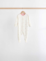 Комбинезон / Cлип для малышей Next K79-495, 7 шт., Молочный, Розовый, Бежевый