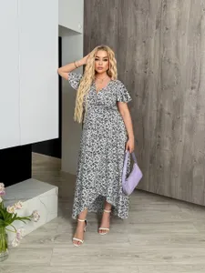 Платье на запах УК-1964-4 Фабрика Моды