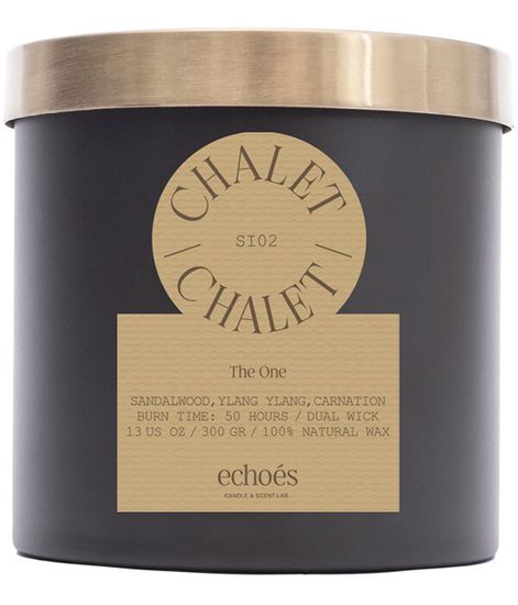 Chalet, свеча The ONE collection, Echoes