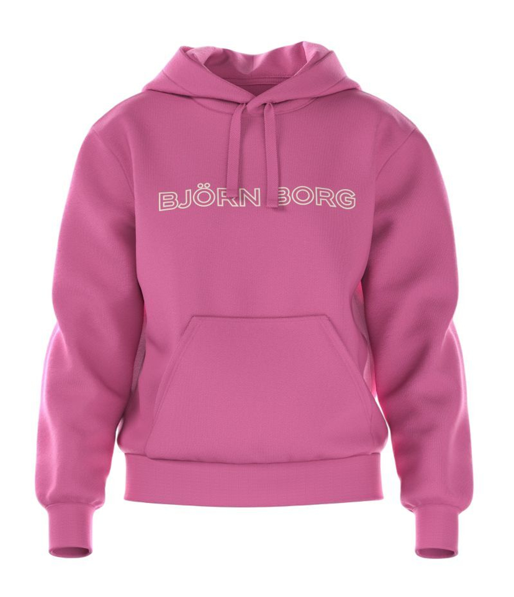 Женская теннисная куртка Bj_rn Borg Essential 3 - ibis rose