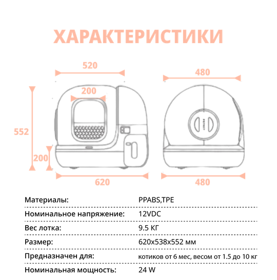 Автоматический лоток PURA MAX 2