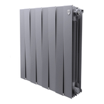 Радиатор биметаллический Royal Thermo PianoForte 500 Серебристый - 8 секц.