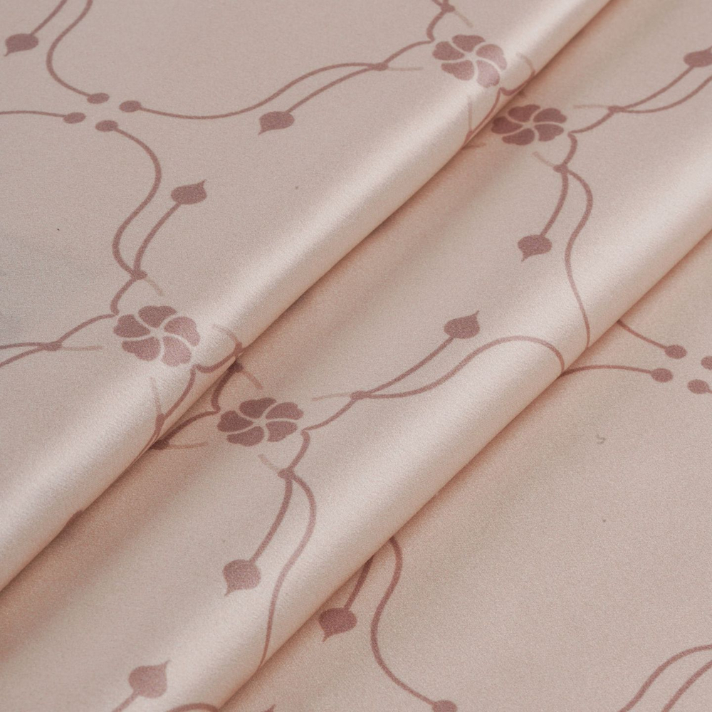 Наволочка 50x70 Mollen Узор пудровая хлопковая