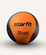 Медбол высокой плотности GB-702, 3 кг, оранжевый