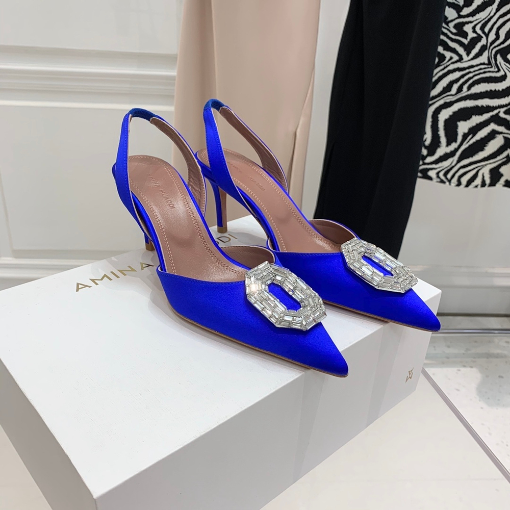 Amina Muaddi Pumps
