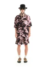 Рубашка Issaya Saturn Clouds коричневая