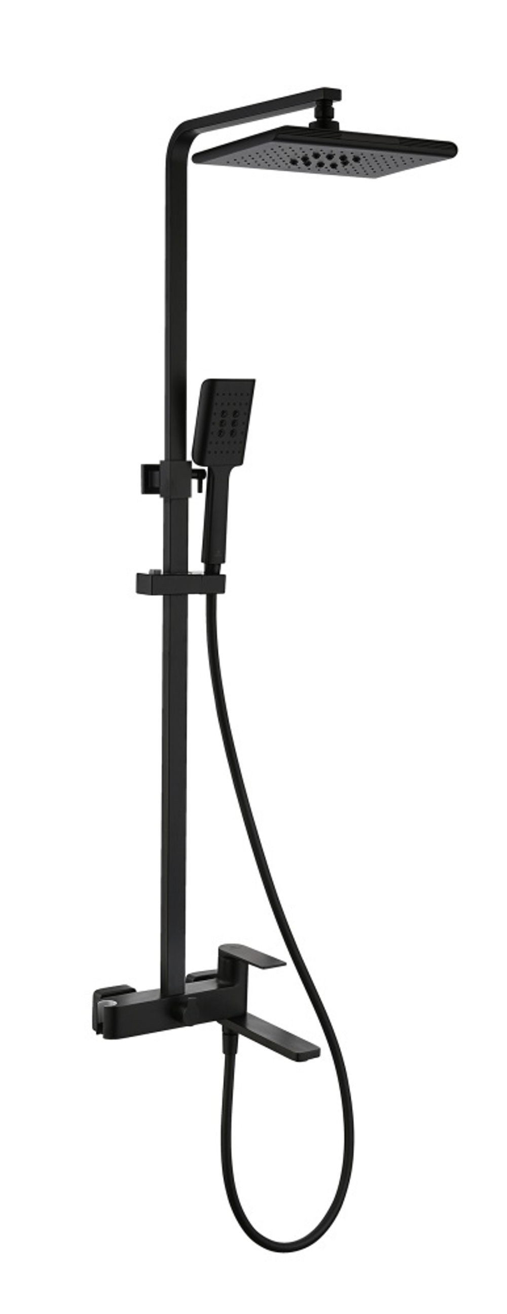 07162-C Душевая система (ЧЕРНЫЙ) GANZER (5/1шт)