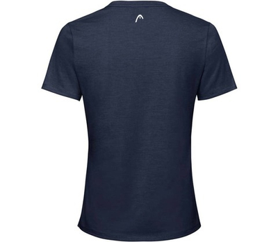 Футболка для мальчика теннисная Head Club Carl T-Shirt JR - dark blue