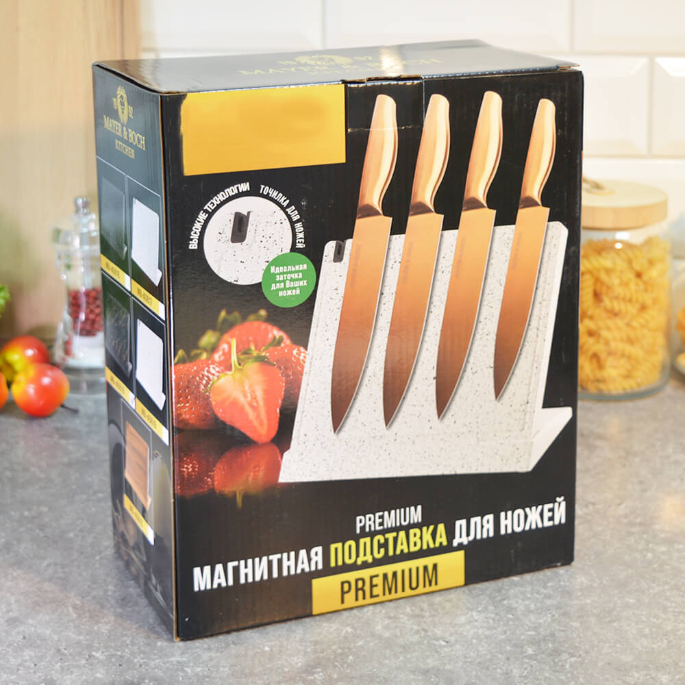 Подставка для ножей магнитная MB 40618