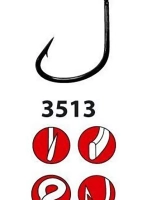 Крючок рыболовный BKS-3513F №01, 0,30mm - 20cm упк по 2шт