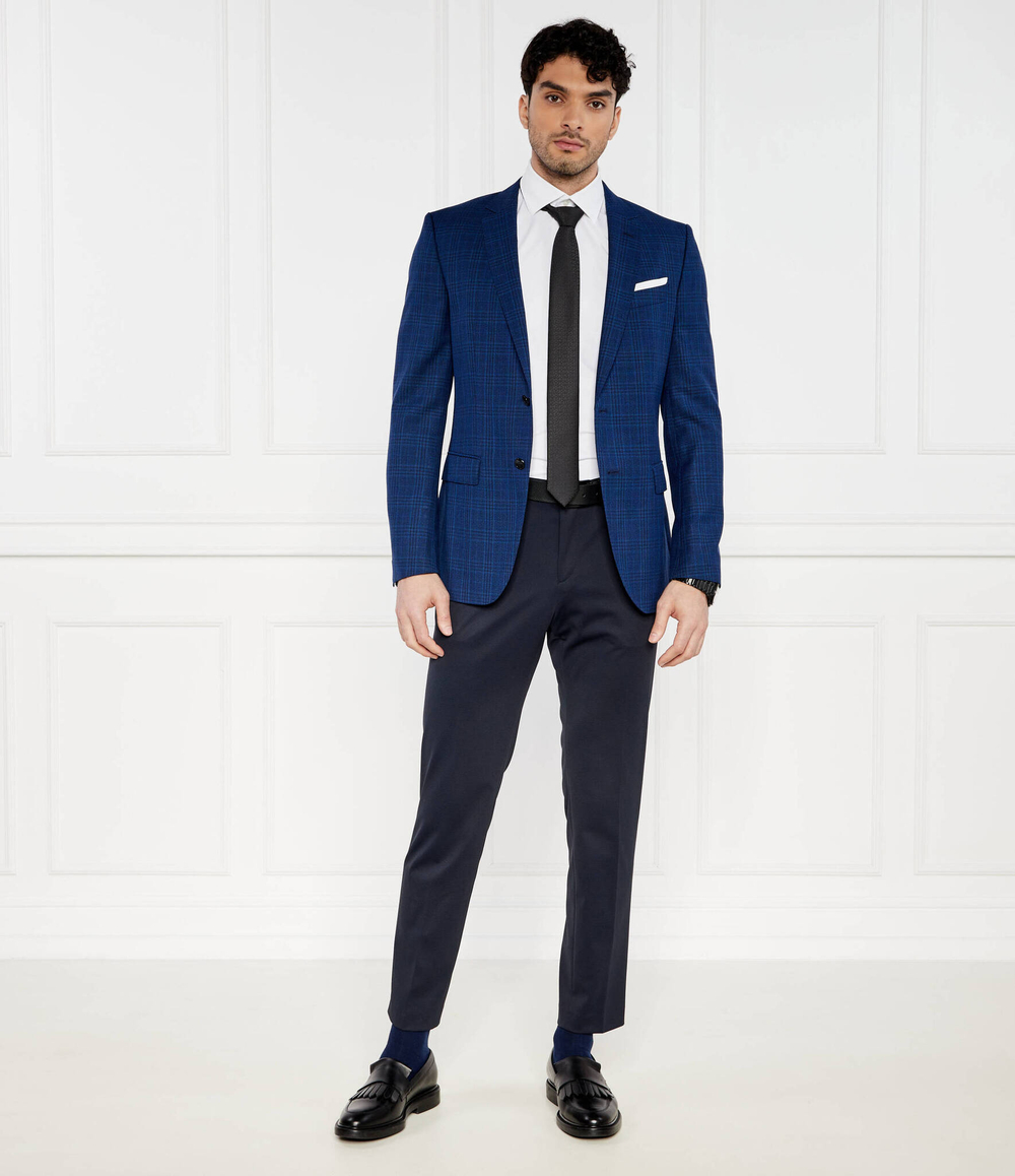 Брюки P-Genius BOSS BLACK - темно-синий(50529318)