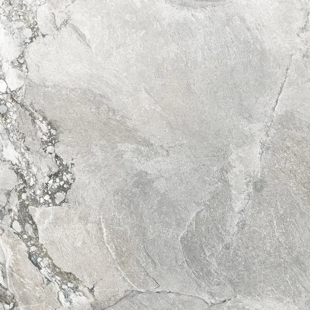 Керамогранит Alma Ceramica GFA57VLC07L Vulcano 57x57 серый лаппатированный под камень