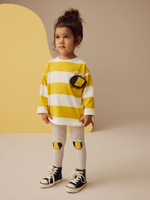 Легинсы с вышивкой для девочки Next E51-661, Серый