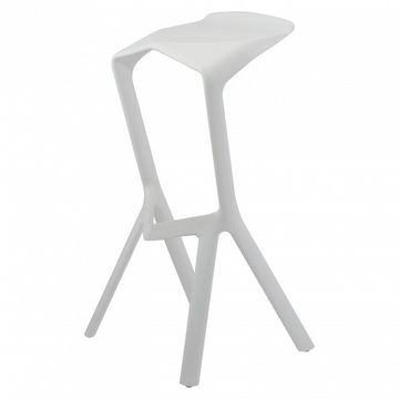 барный стул miura barstool ( белый )