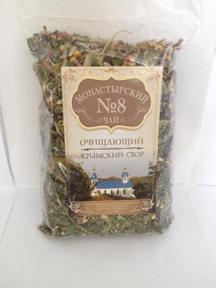 Чай Монастырский №8 очищающий, 100 гр. (Крымский сбор)