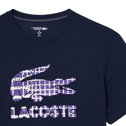 Теннисная футболка Lacoste Tennis x Daniil Medvedev - navy blue