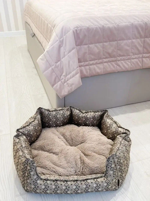 Лежанка для собак и кошек 60*45 домик для кошки