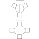 Стол «Верди» П4.487.4.03 (317.01)