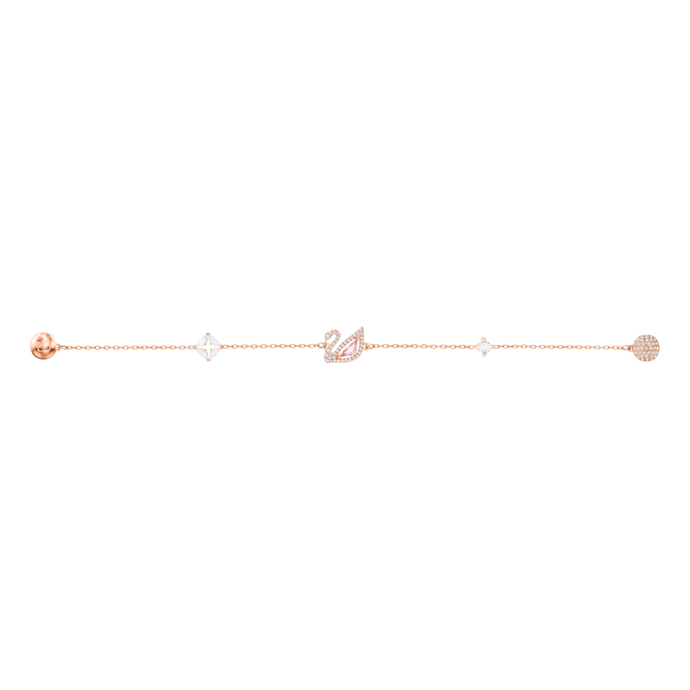 DAZZLING SWAN:BRACELET CZMO/ROS S