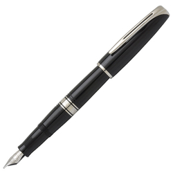 Перьевая ручка Waterman Charleston, цвет: Black/CT, перо: F (13011 F)