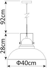 Подвесной светильник Arte Lamp MARTIN A5213SP-1BR