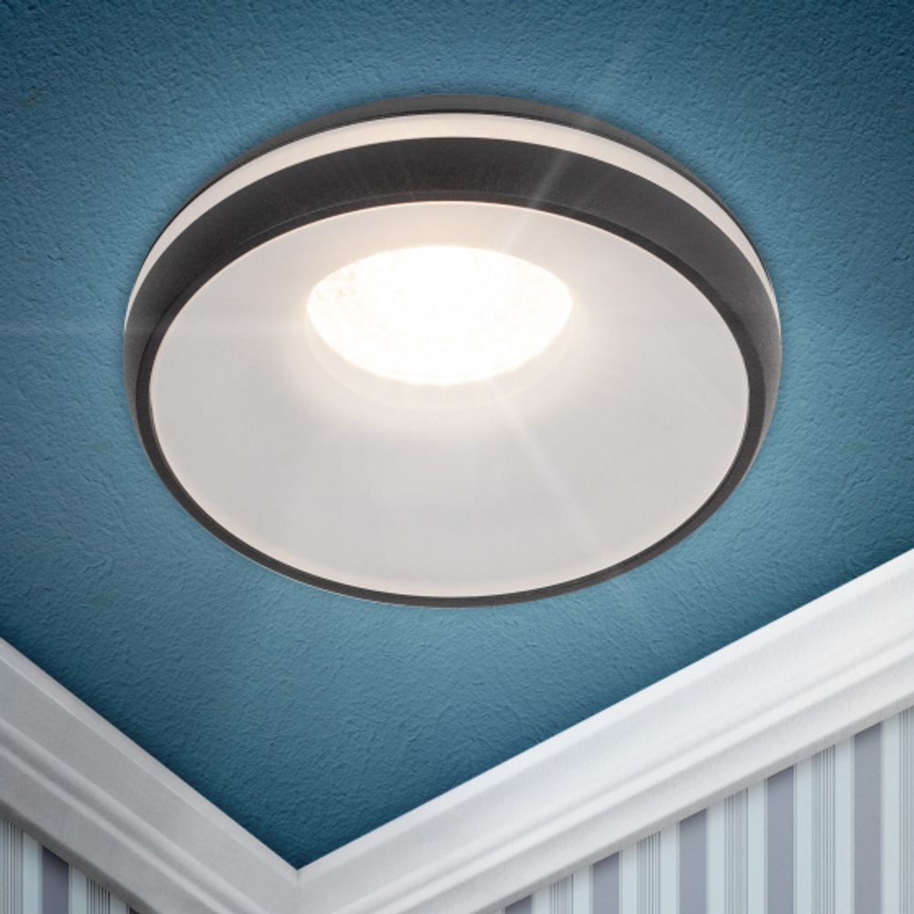 Встраиваемый светильник Эра DK100 BK MR16 GU5.3