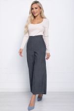 Брюки кюлоты Жаклин (серые) Б10995 LT Collection (Акция)