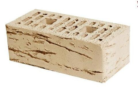 Кирпич полуторный пустотелый лицевой “Сливки рустика”, Уралгравкерамика г. Копейск