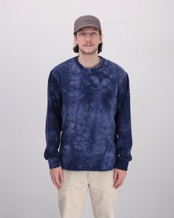 Толстовка Hoodlong Tie Dye Navy