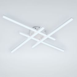 Светильник потолочный светодиодный ЭРА Модерн Nora CLL-1-62-RC WH с ДУ 62W 3000-6500К белый | Светильники SPB-6 с ДУ