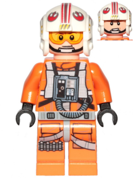 Минифигурка LEGO sw1139 Люк Скайуокер (Пилот)