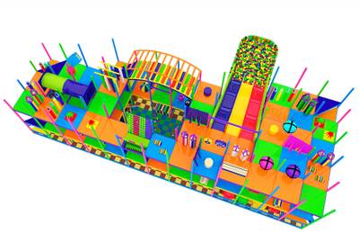 Детский игровой лабиринт «Мир Геометрических Загадок»