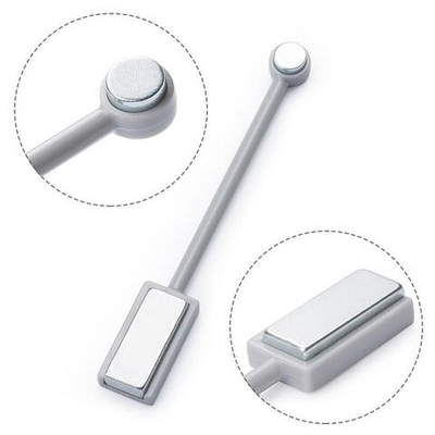 Магнит Nail Art для гель-лаков серый двусторонний: прямоугольный, круглый