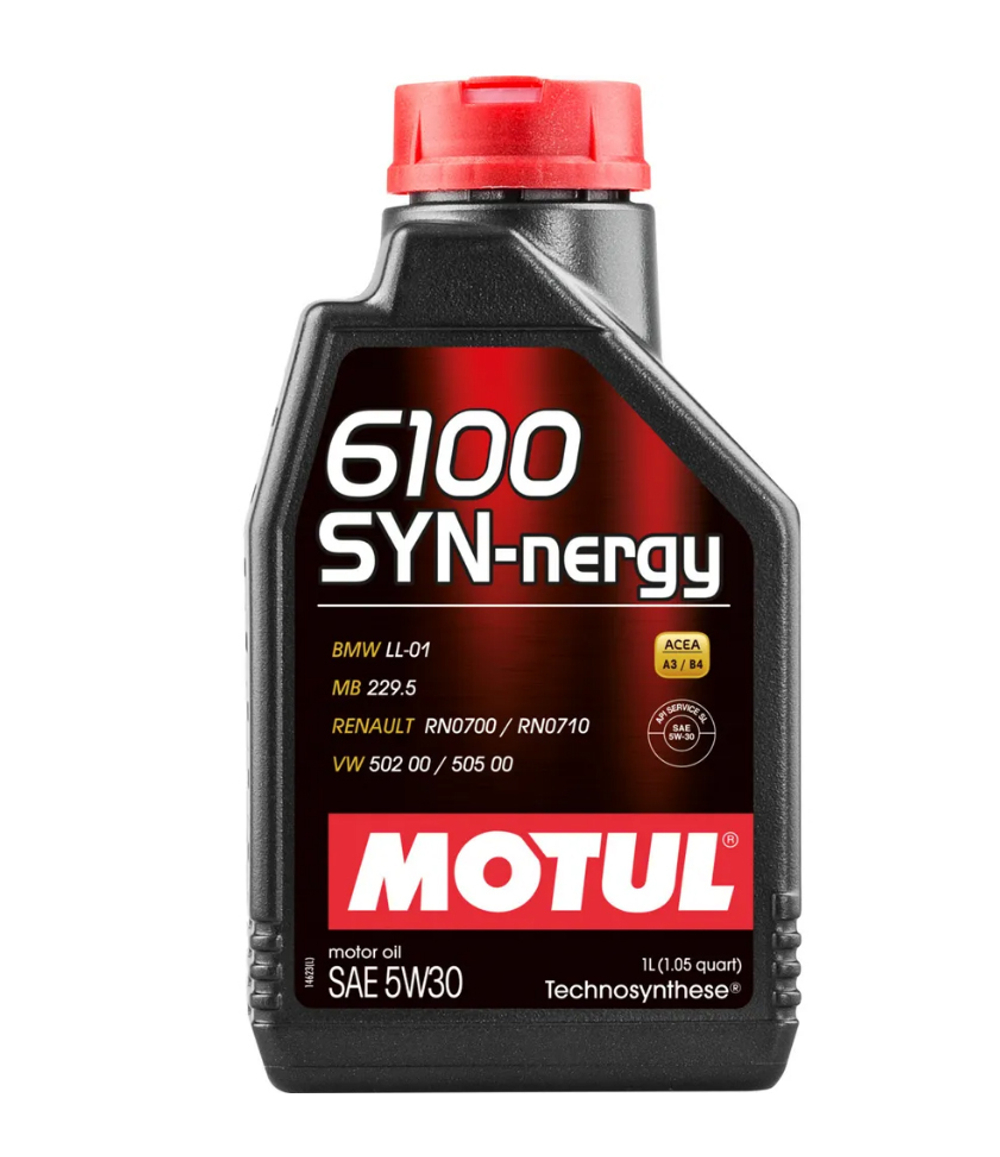 Масло Motul 6100 Synergie Plus 5W30 SL/CF 1л синтетика