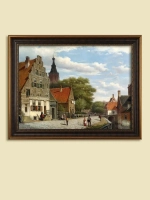 Картина серии "Голландия" настенная для интерьера 46*36 см