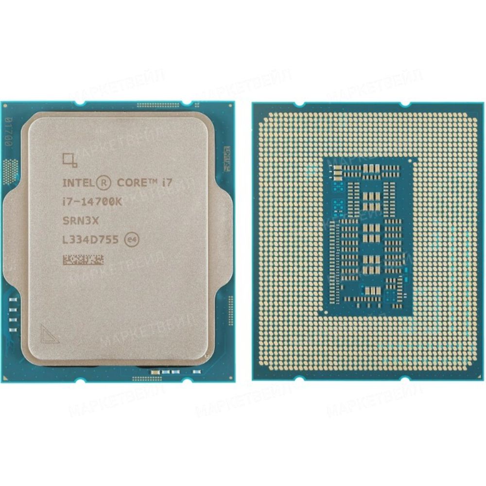 Процессор Intel Core i7-14700K (3.4GHz/33MB/20 cores) LGA1700, TDP 125W, OEM