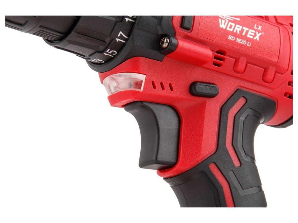 Аккум. дрель-шуруповерт WORTEX LX BD 1820 Li в чемодане ALL1
