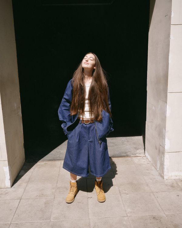 Шорты Baggy Bermuda Denim темно-синие - фото 5