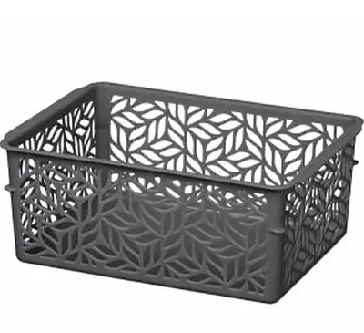 Корзинка универсальная «Linden» 1,4л, 190х140х75мм (серый)