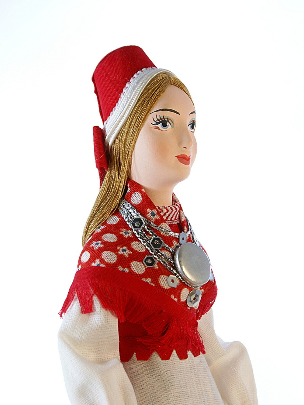 Кукла коллекционная фарфоровая Эстонка